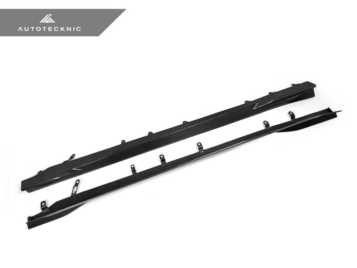Dry Carbon Fiber Side Skirt Extension Set - G87 M2