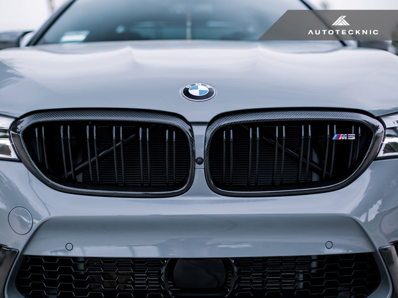Carbon Fiber Front Grille Surround Set - F90 M5
