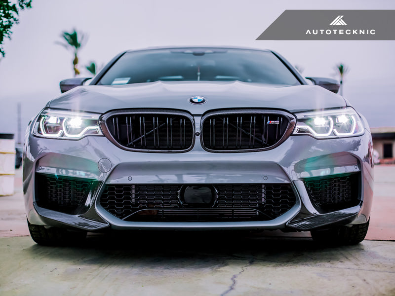 AutoTecknic Dry Carbon Performante Aero Splitters - F90 M5 | F90 M5 Competition Pre-LCI