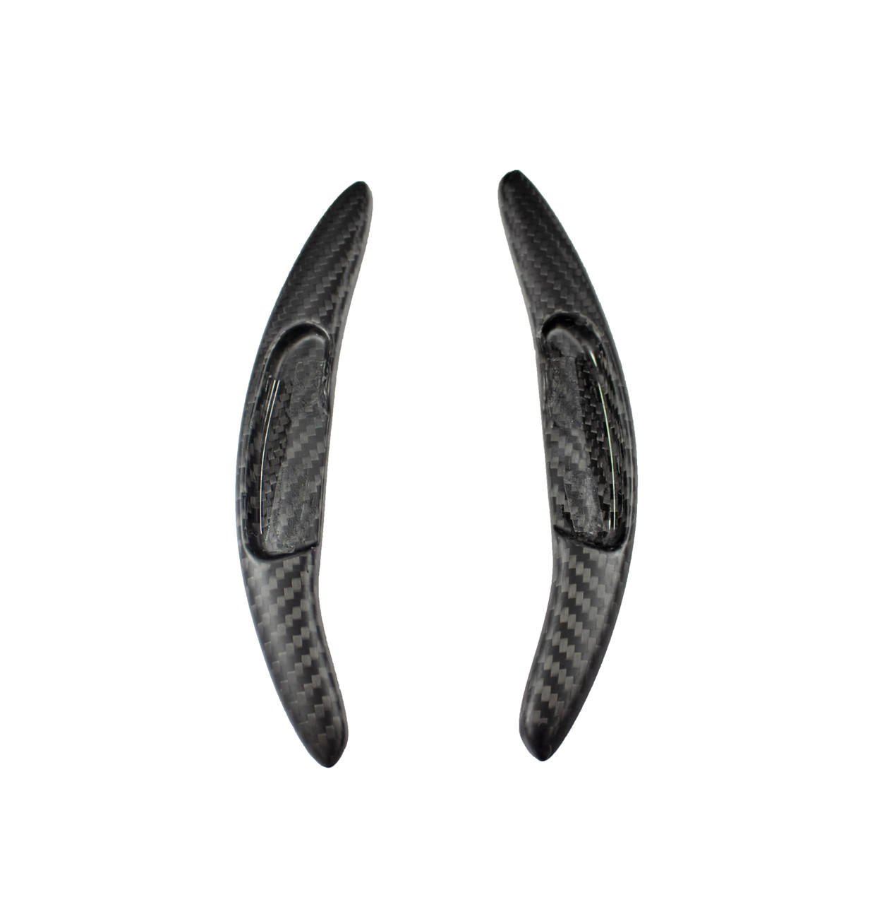 Matte Finish GT Style Extended Shifter Paddles - McLaren 570S/540C