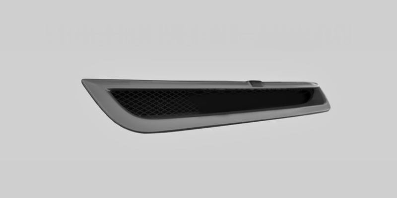 991 Rear Bumper Air Vent Grill