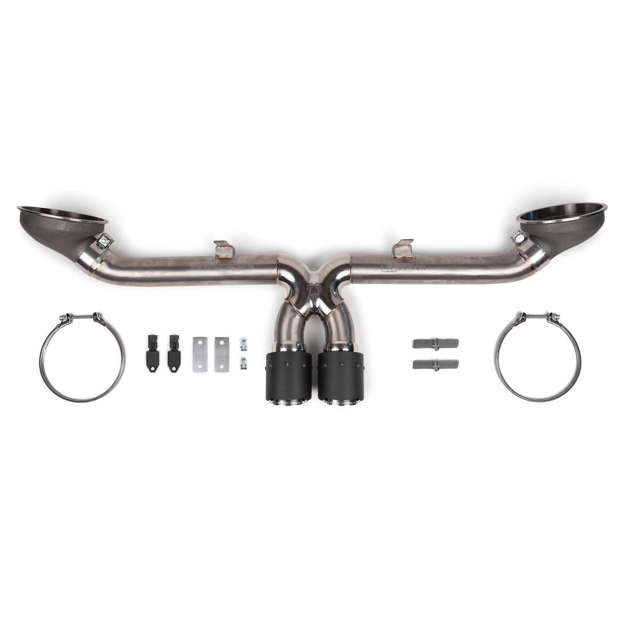 992 GT3 / GT3 RS TITANIUM Supercup Cat-Back Exhaust System Non valved (2022+)