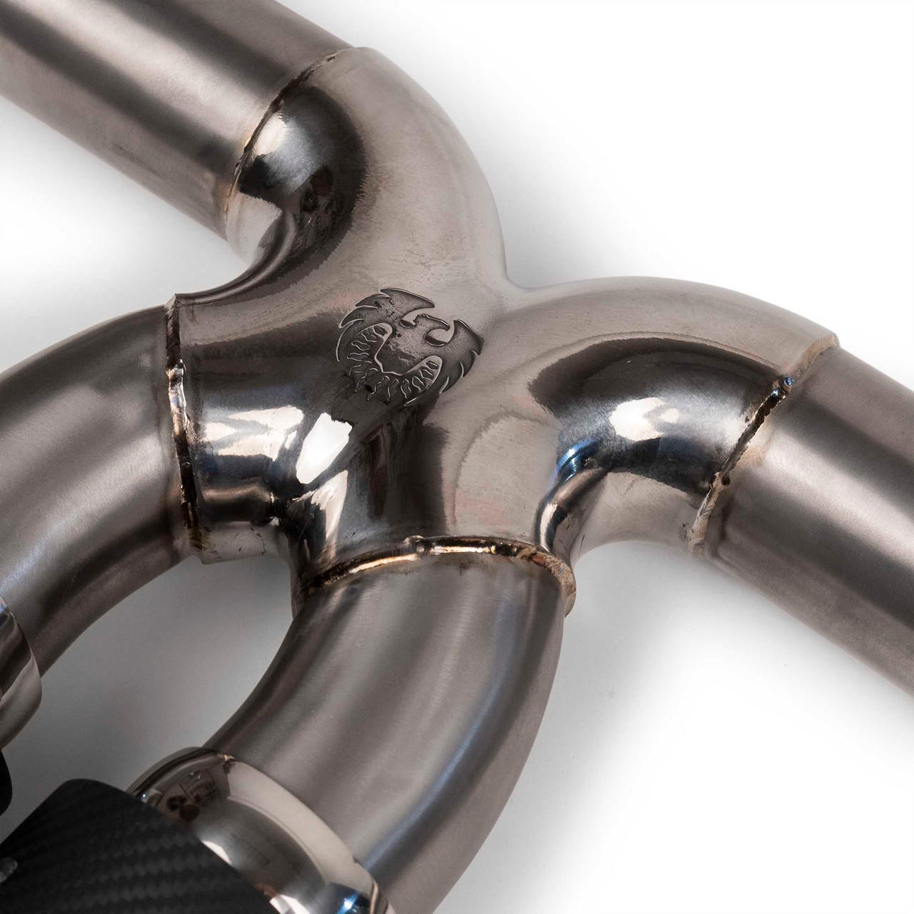 992 GT3 / GT3 RS TITANIUM Supercup Cat-Back Exhaust System Non valved (2022+)