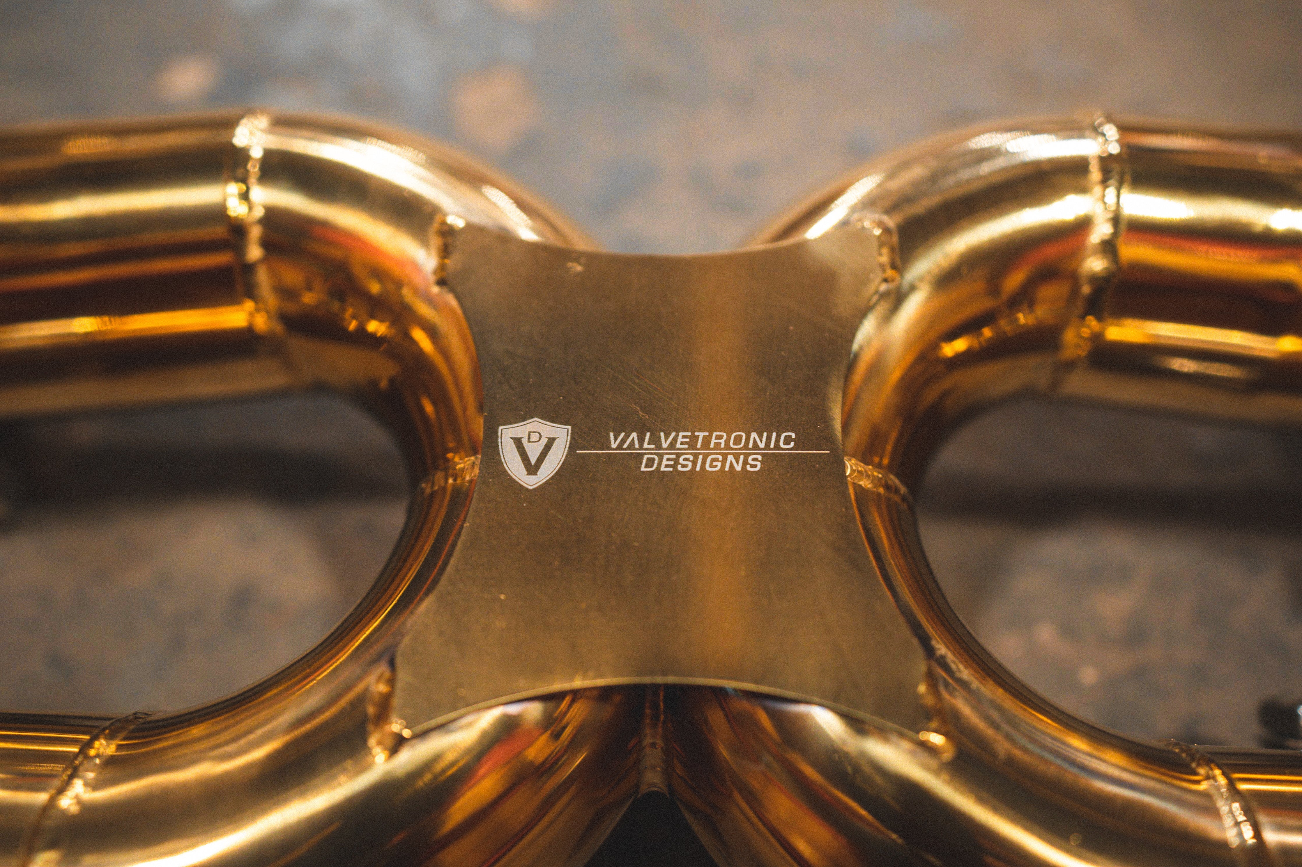 Valvetronic Valved Sport Exhaust System for Porsche 997 Carrera