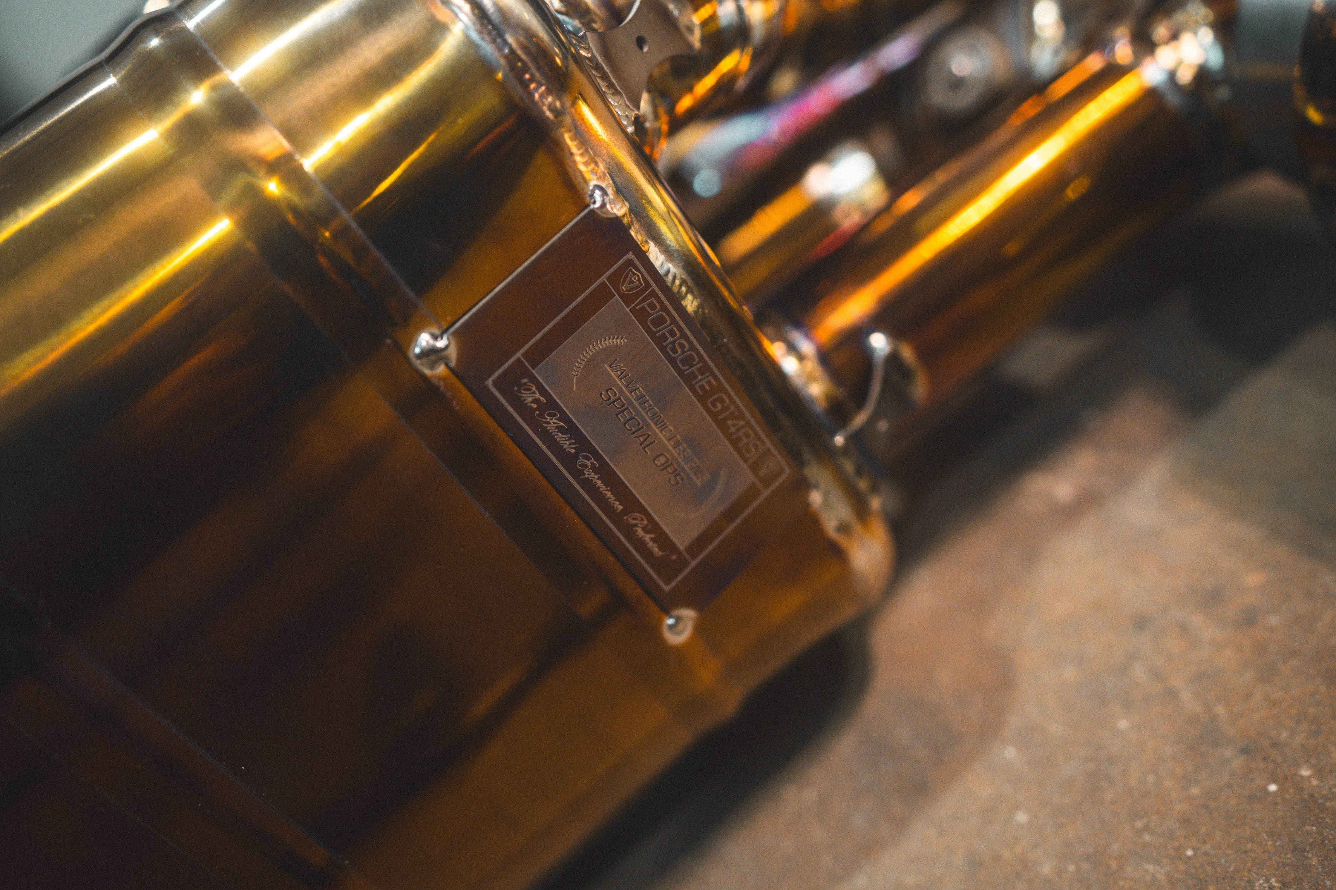 Valvetronic Valved Sport Exhaust System for Porsche 718 GT4RS/Spyder RS