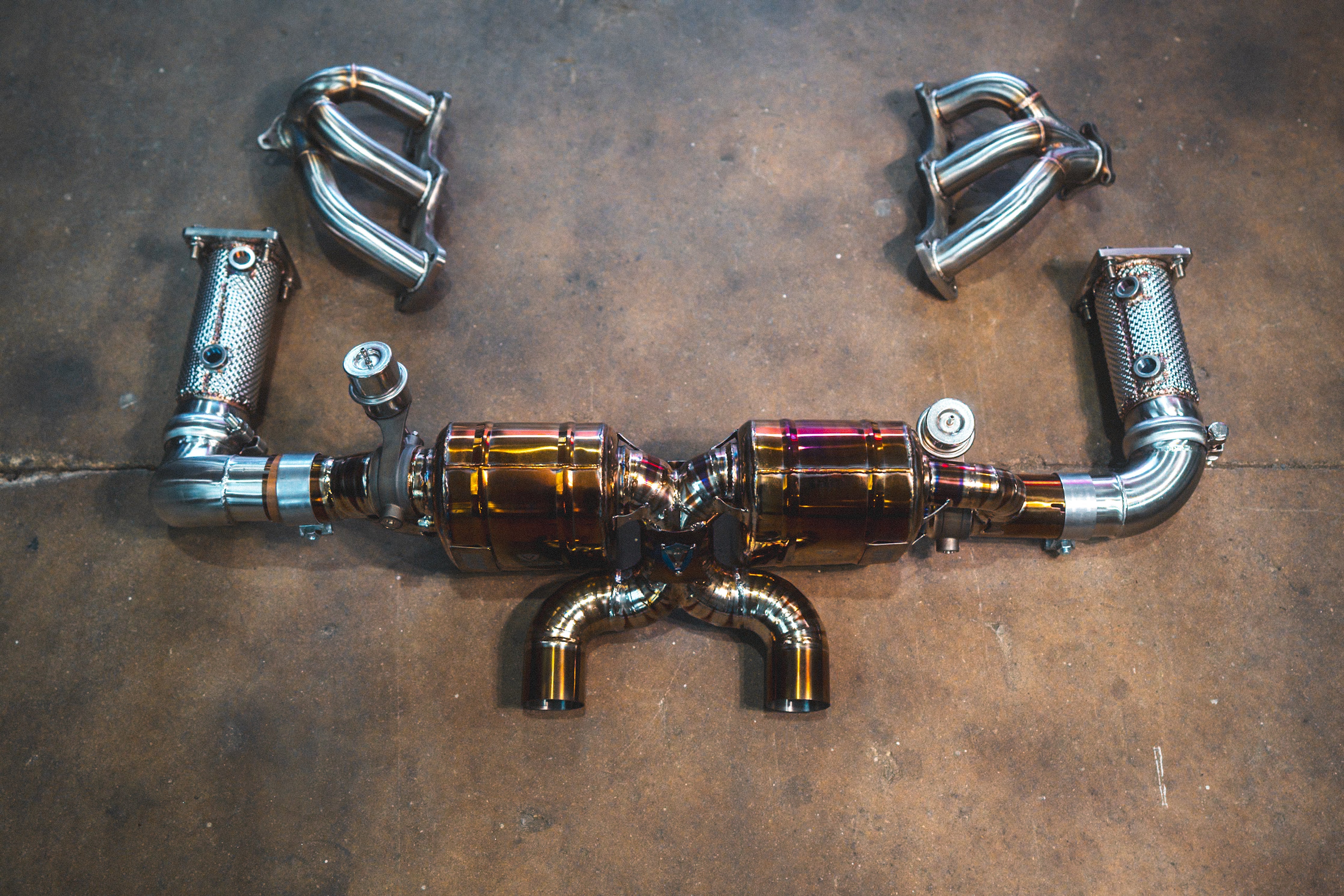 Valvetronic Valved Sport Exhaust System for Porsche 991.2 Carrera