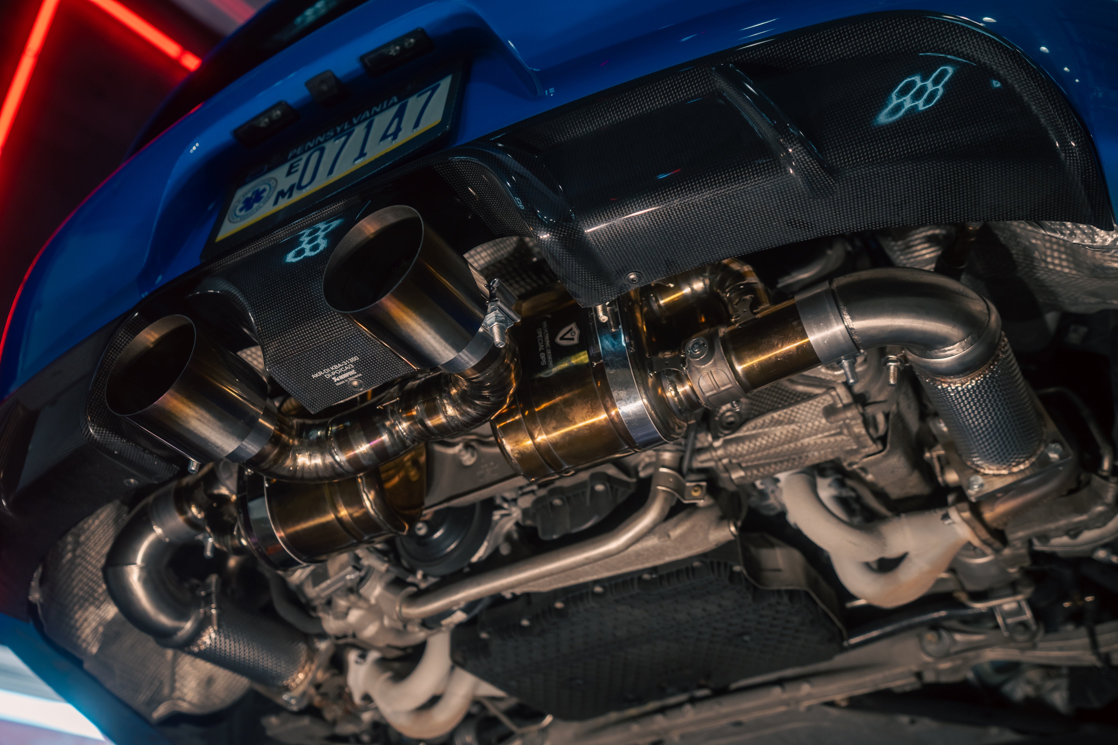 Valvetronic Valved Sport Exhaust System for Porsche 991.2 Carrera