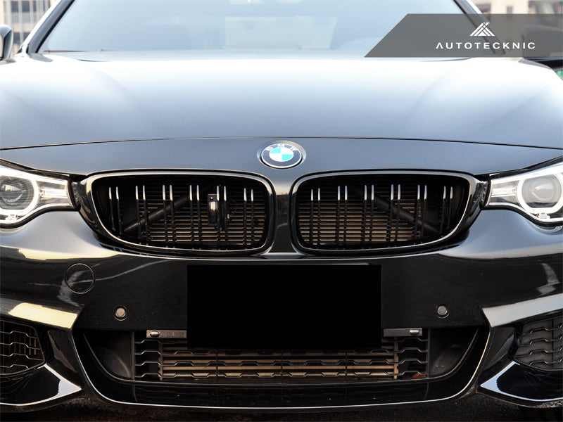 Dual-Slats Gloss Black Front Grille Set - F32/ F36 4-Series | F80 M3 | F82 M4