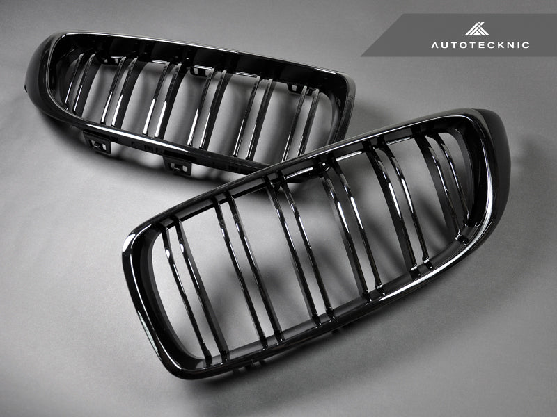 Dual-Slats Gloss Black Front Grille Set - F32/ F36 4-Series | F80 M3 | F82 M4
