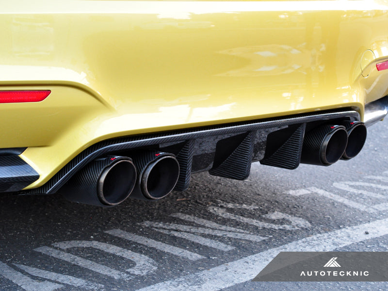 Dry Carbon Extended-Fin Competition Rear Diffuser - F80 M3 | F82/ F83 M4