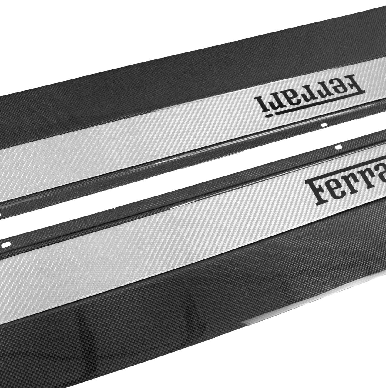 , Custom Door Steps with Silver Inserts F355