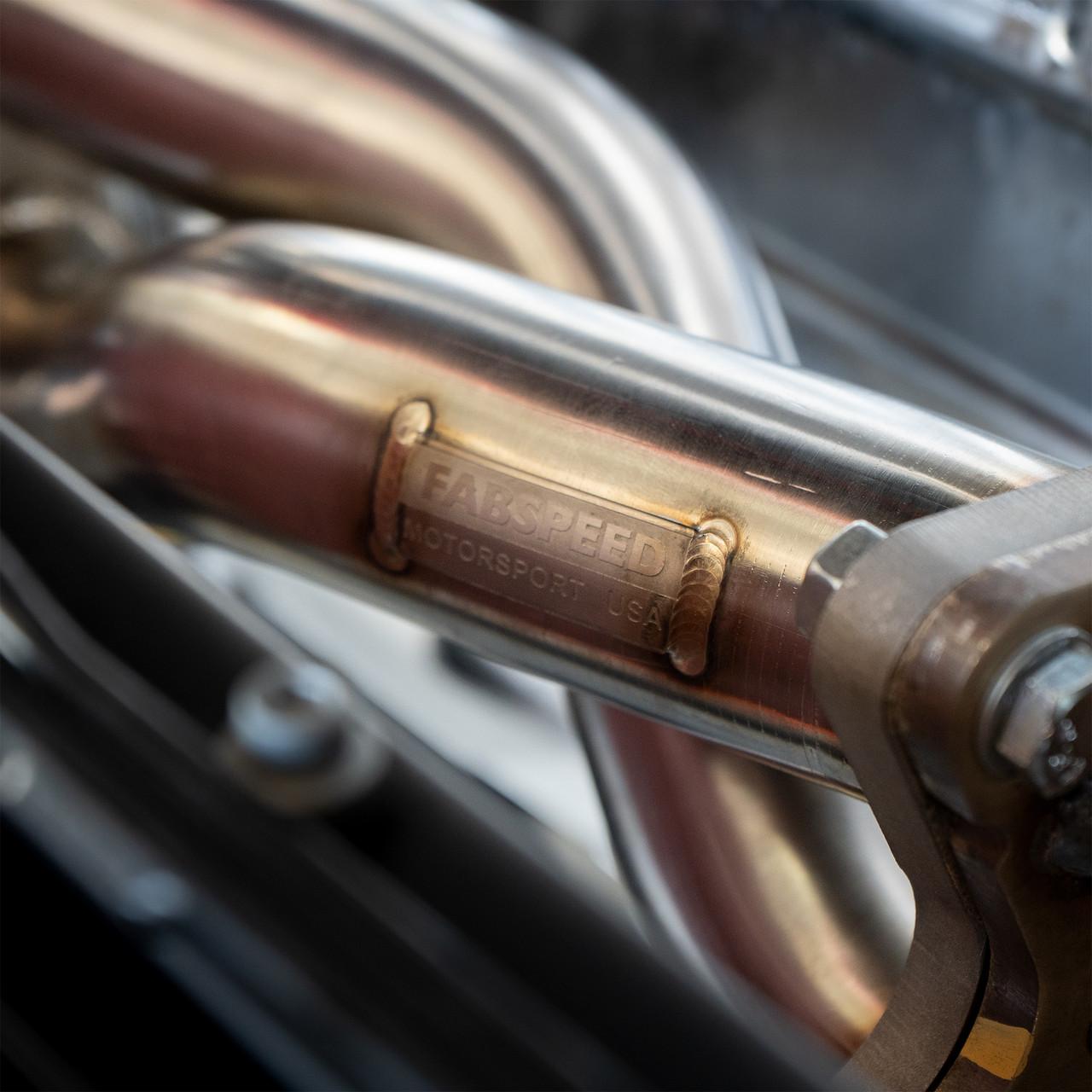 F8 Tributo Rear Center Muffler Bypass X Pipe (2020+)