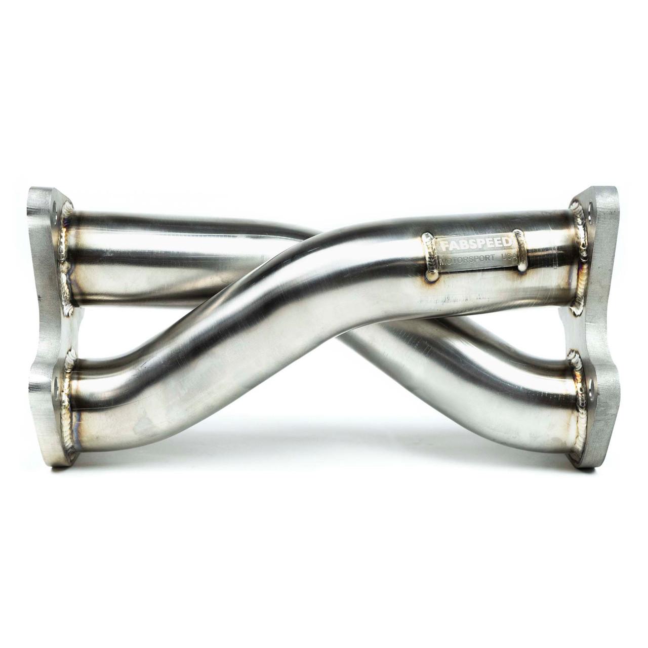 F8 Tributo Rear Center Muffler Bypass X Pipe (2020+)