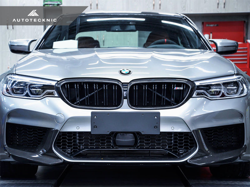 AutoTecknic Dry Carbon Performante Aero Splitters - F90 M5 | F90 M5 Competition Pre-LCI
