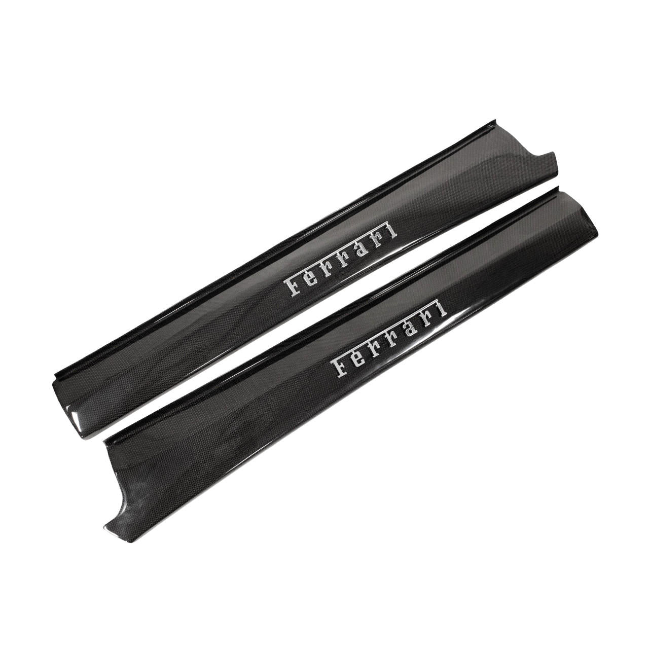 Door Steps/Sills with Raised "" Chrome Script - 360