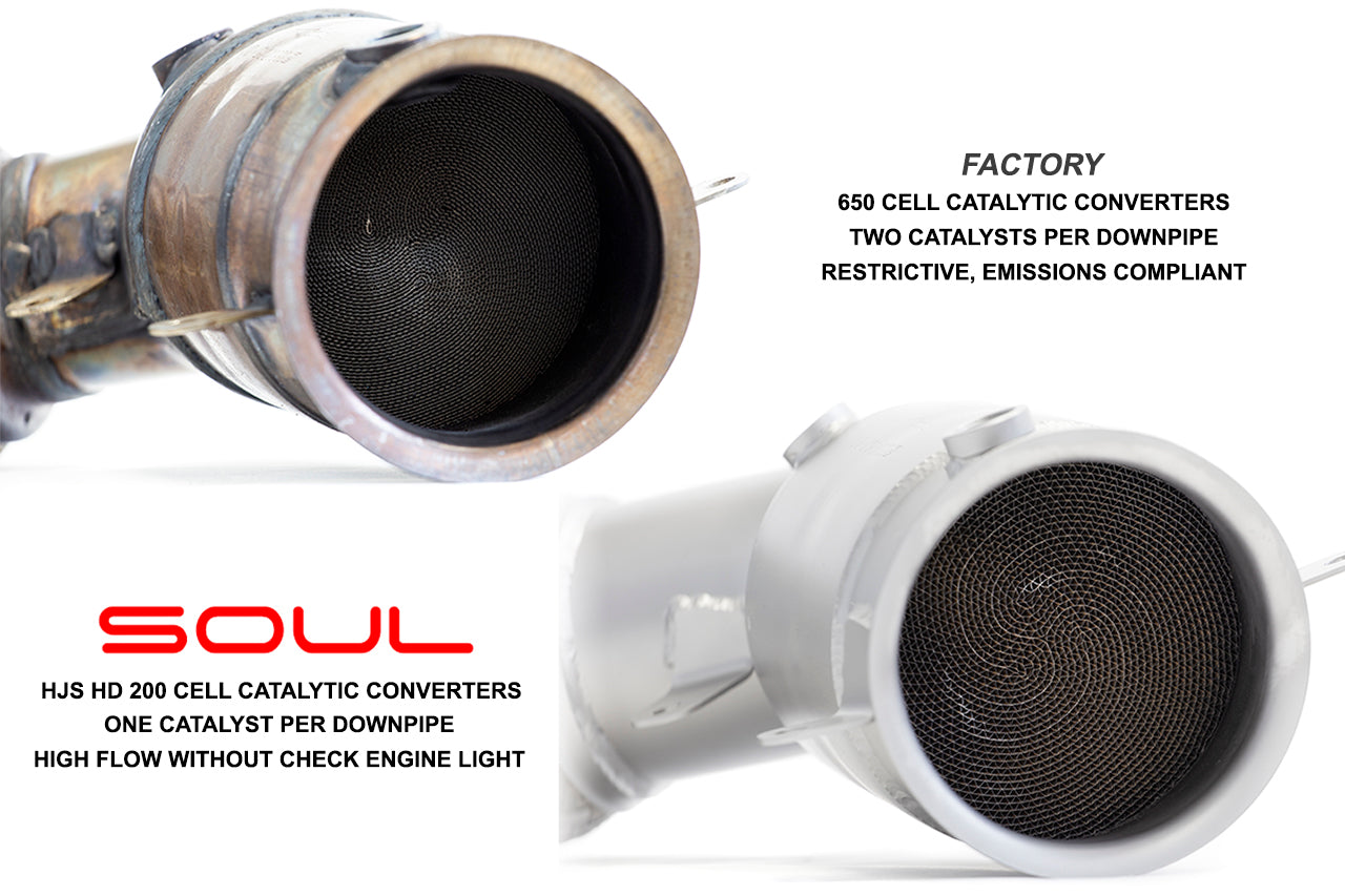 McLaren 765LT Sport Downpipes