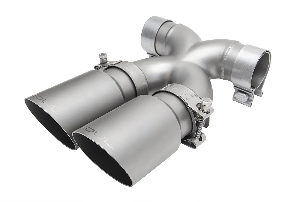 718 Cayman / Boxster Bolt-On X-Pipe With Tips
