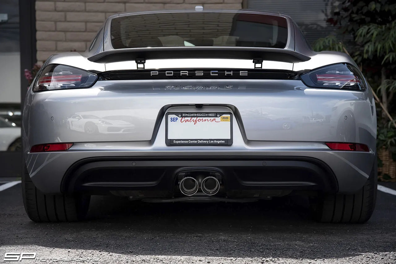 718 Cayman / Boxster Bolt-On X-Pipe With Tips