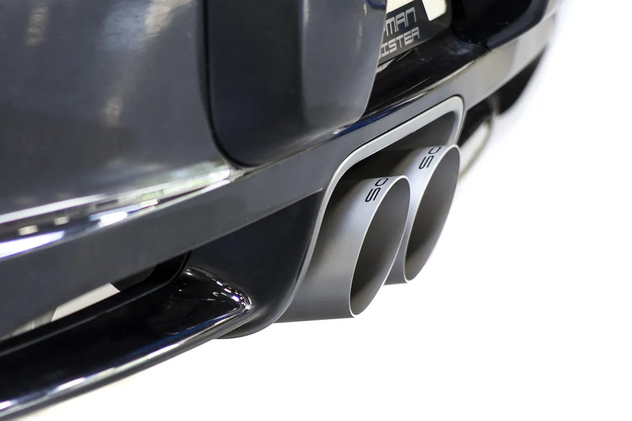 718 Cayman / Boxster Bolt-On X-Pipe With Tips