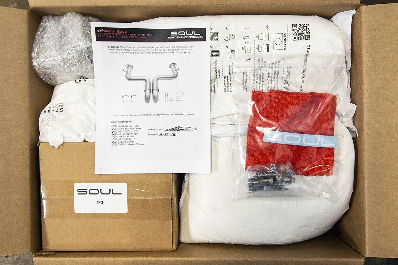 991.2 Carrera (with PSE) Trackback Turbo Back Exhaust System