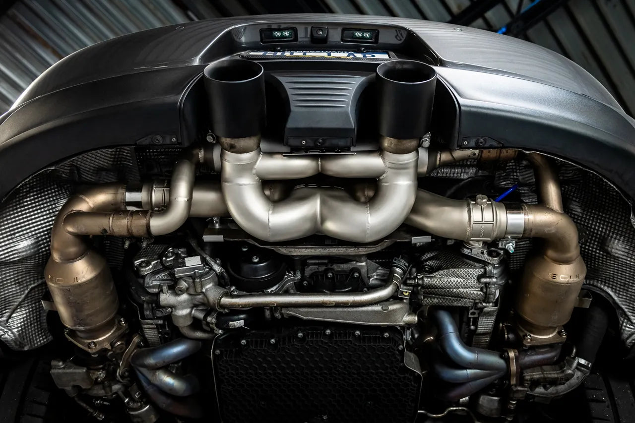 991.2 Carrera (with PSE) Valved X-Pipe Exhaust System