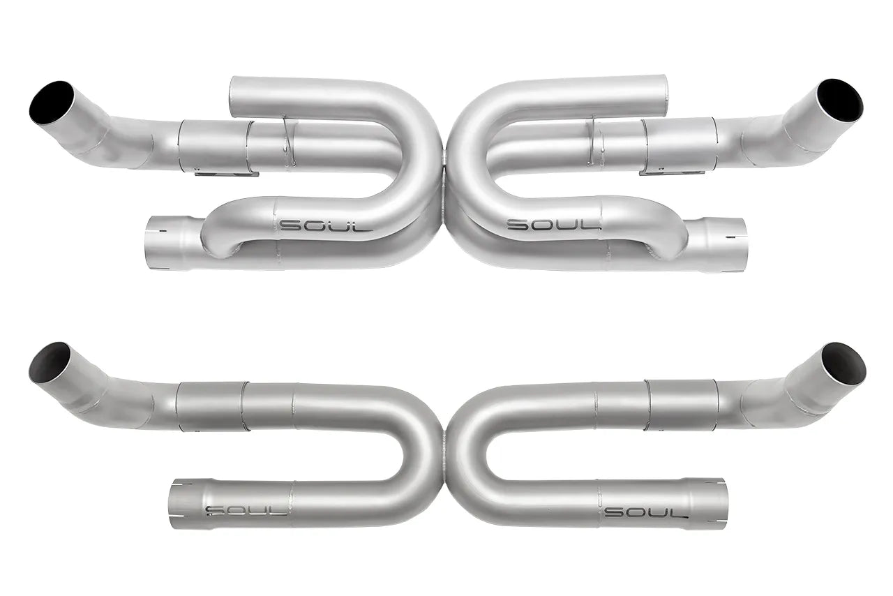 991.2 Carrera (without PSE) Performance Exhaust System (with Anti-Drone Tubes)