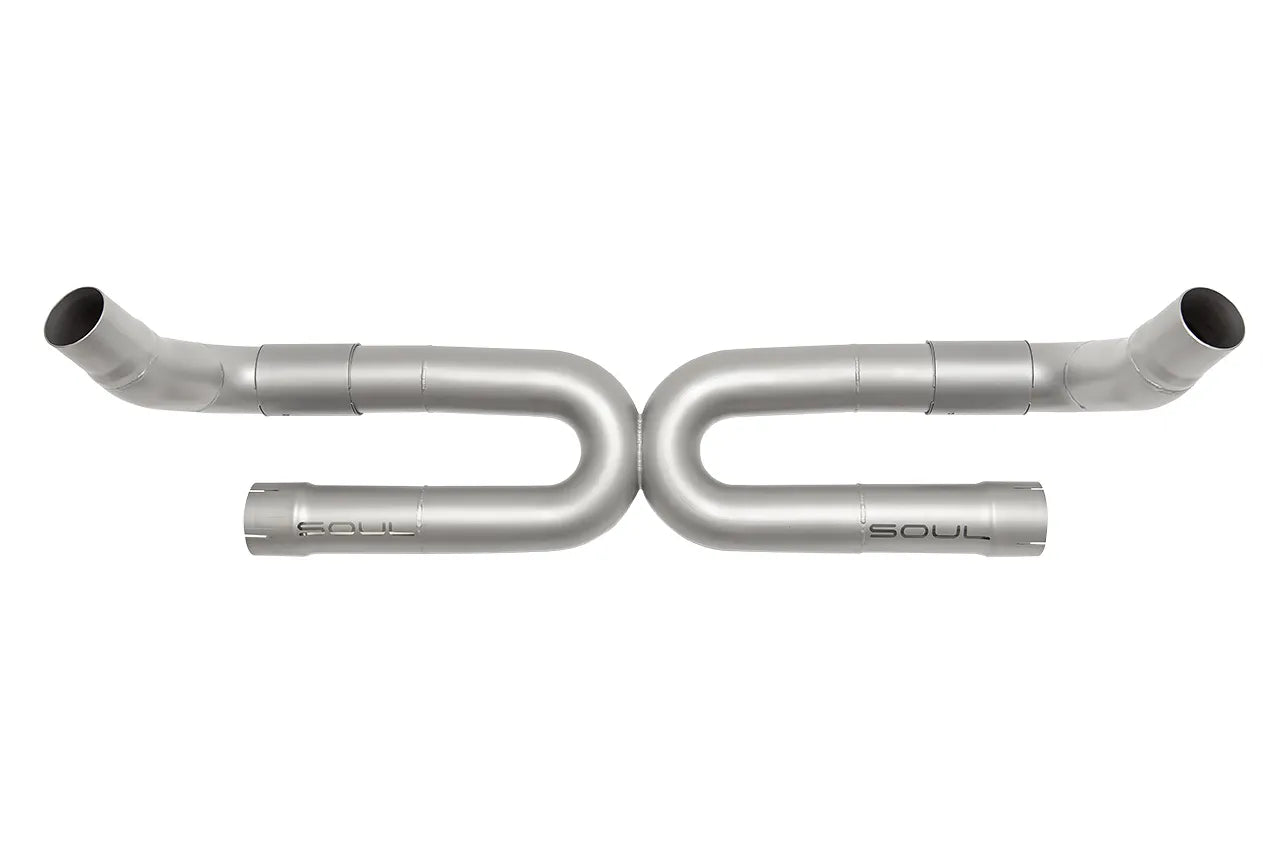991.2 Carrera (without PSE) Performance Exhaust System (with Anti-Drone Tubes)