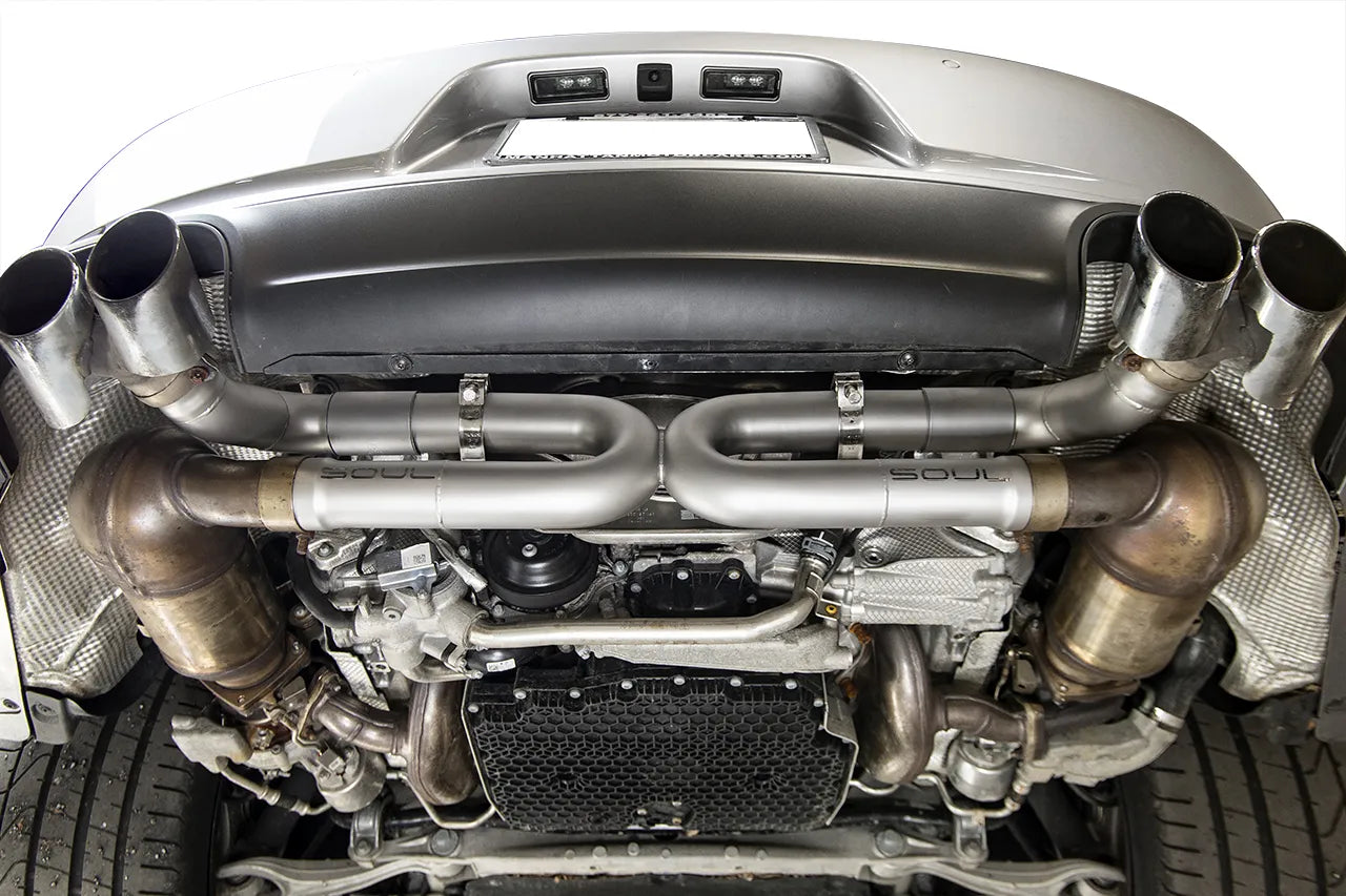 991.2 Carrera (without PSE) Performance Exhaust System (with Anti-Drone Tubes)