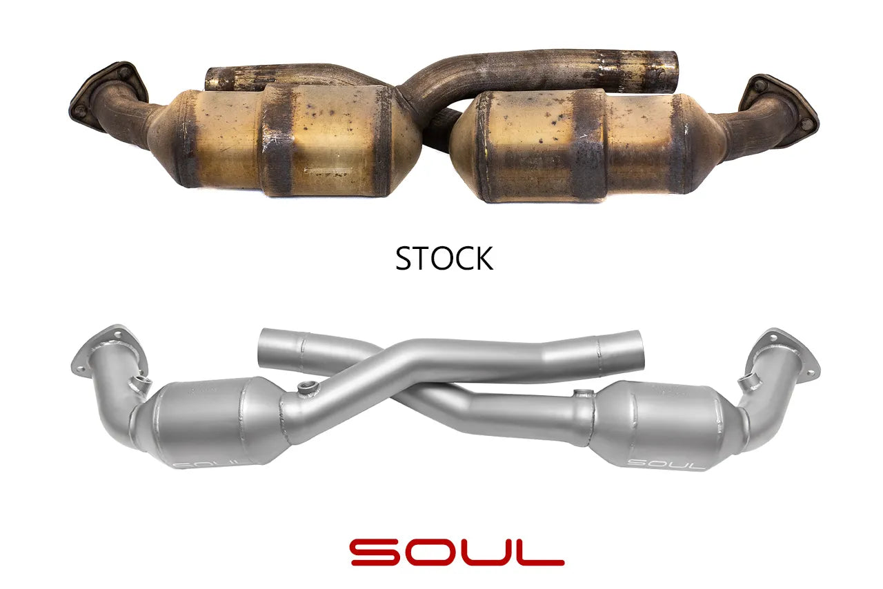 997.1 Carrera Sport Catalytic Converters - with PSE