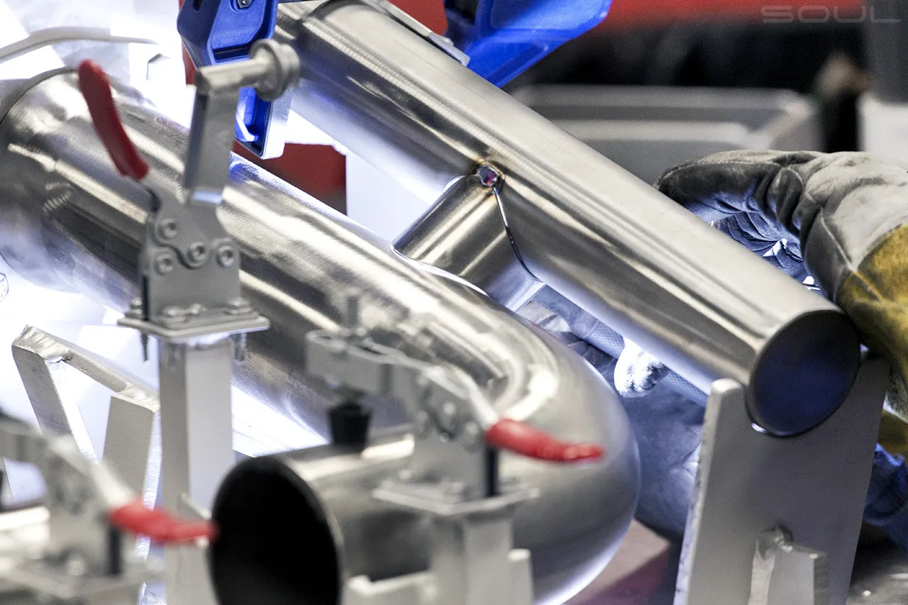 997.1 Turbo Cat Bypass Pipes (for SOUL Competition X-Pipe Exhaust System ONLY)