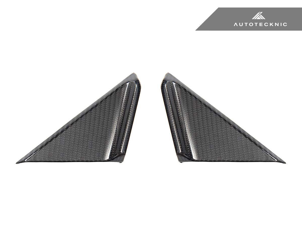 Dry Carbon Side Mirror Wind Deflector Set - Porsche 992