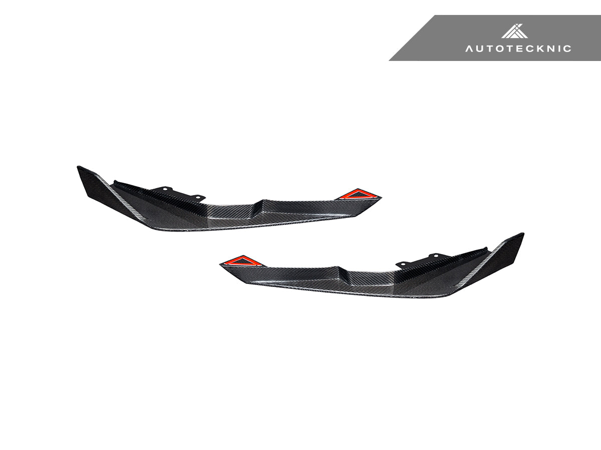 Dry Carbon Rear Splitter Set - G87 M2