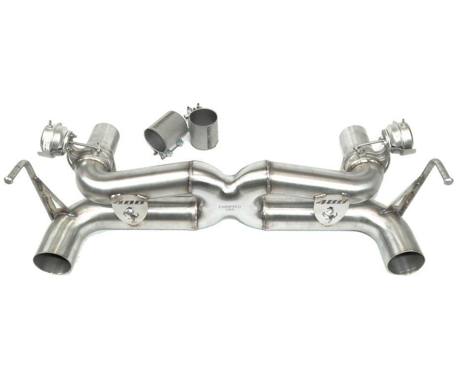Fabspeed Motorsport Fabspeed Ferrari 488 Pista Valvetronic Dual Tone Exhaust System