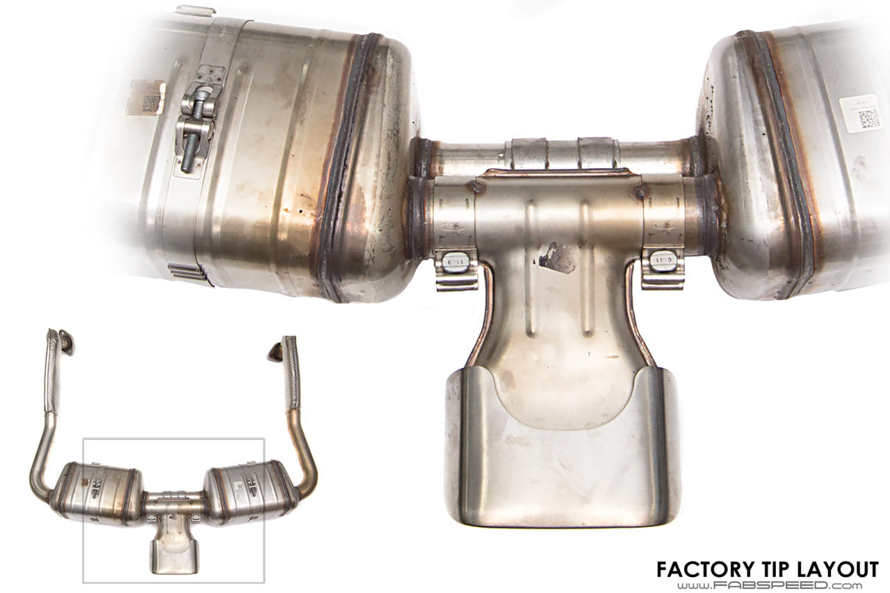 718 Boxster/Cayman Maxflo True X-Pipe with Dual Tips (2017+)