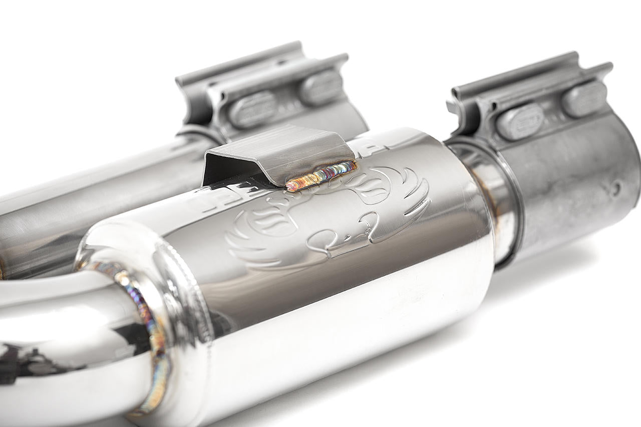 991.2 Carrera Center Muffler Bypass X-Pipe (for Base) (2017-2019)