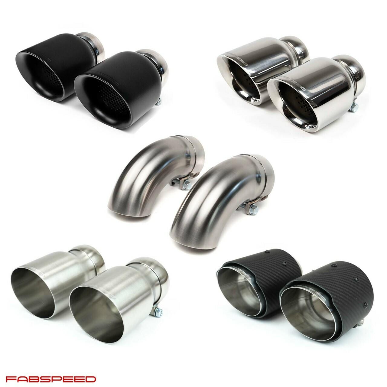 Fabspeed Motorsport Fabspeed Porsche 991.2 Speedster Deluxe Dual Style Tips (2019-2020)