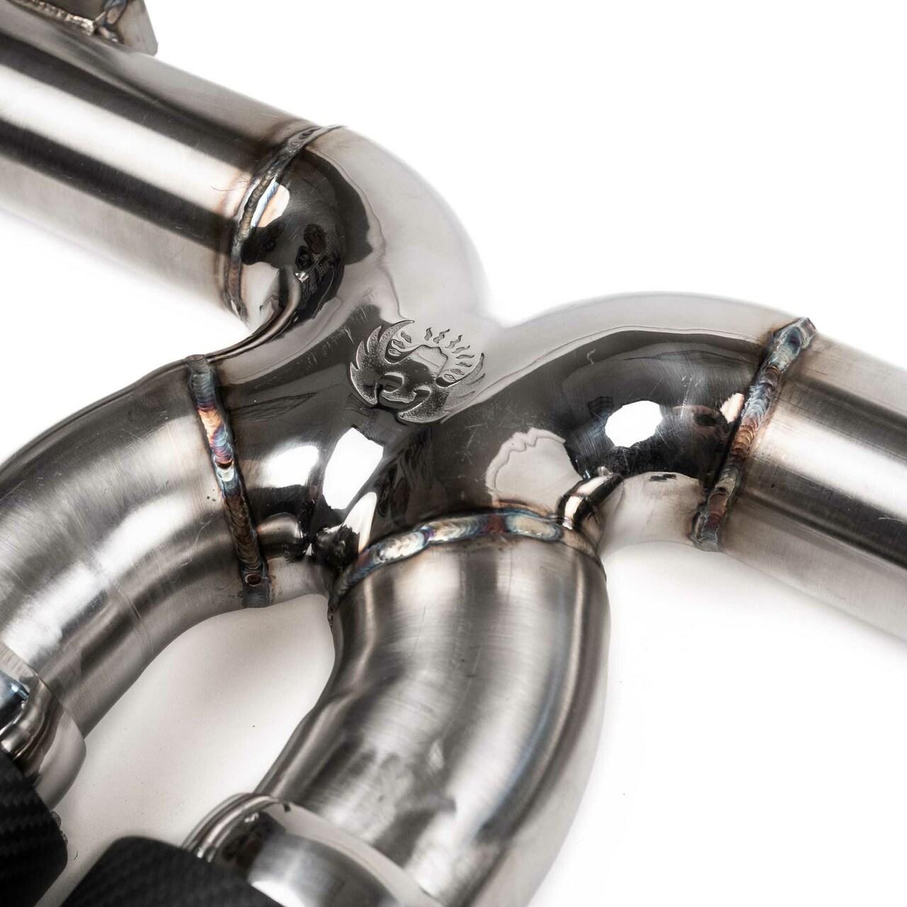 992 GT3 / GT3 RS Supercup Cat-Back Exhaust System NON Valved (2022+)