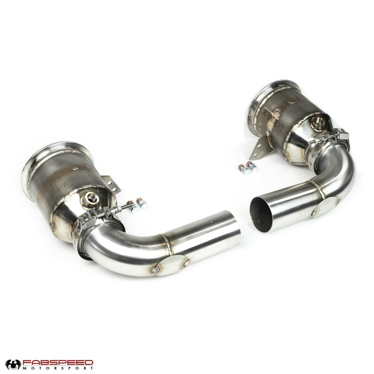 2025+ 992.2 Carrera (NON GTS) Sport Catalytic Converters with GT2RS Style Outlets (2025+)