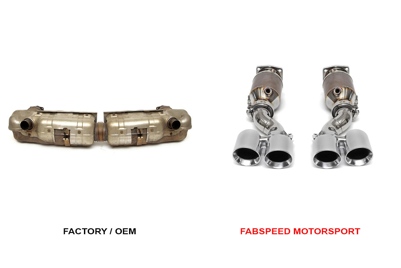 997 Turbo Muffler Bypass Exhaust System (2006-2009)