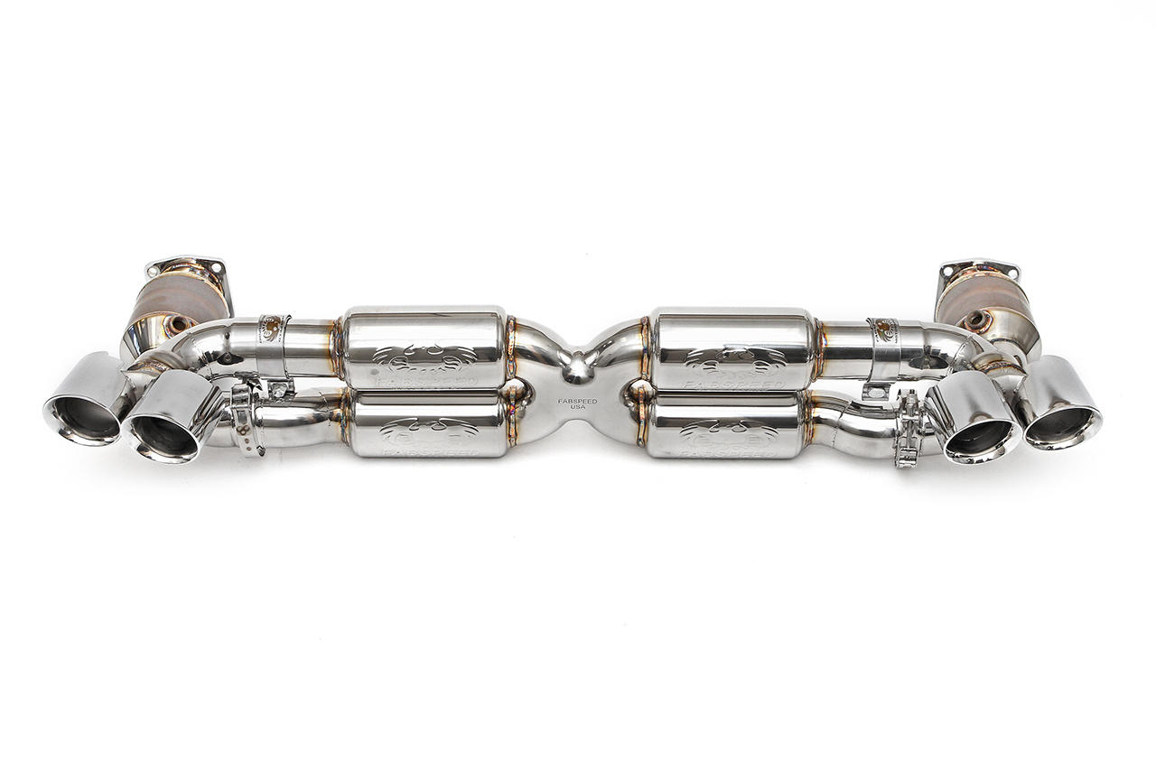 Fabspeed Motorsport Fabspeed Porsche 997.2 Turbo / Turbo S Supersport X-Pipe Exhaust System (2010-2012)
