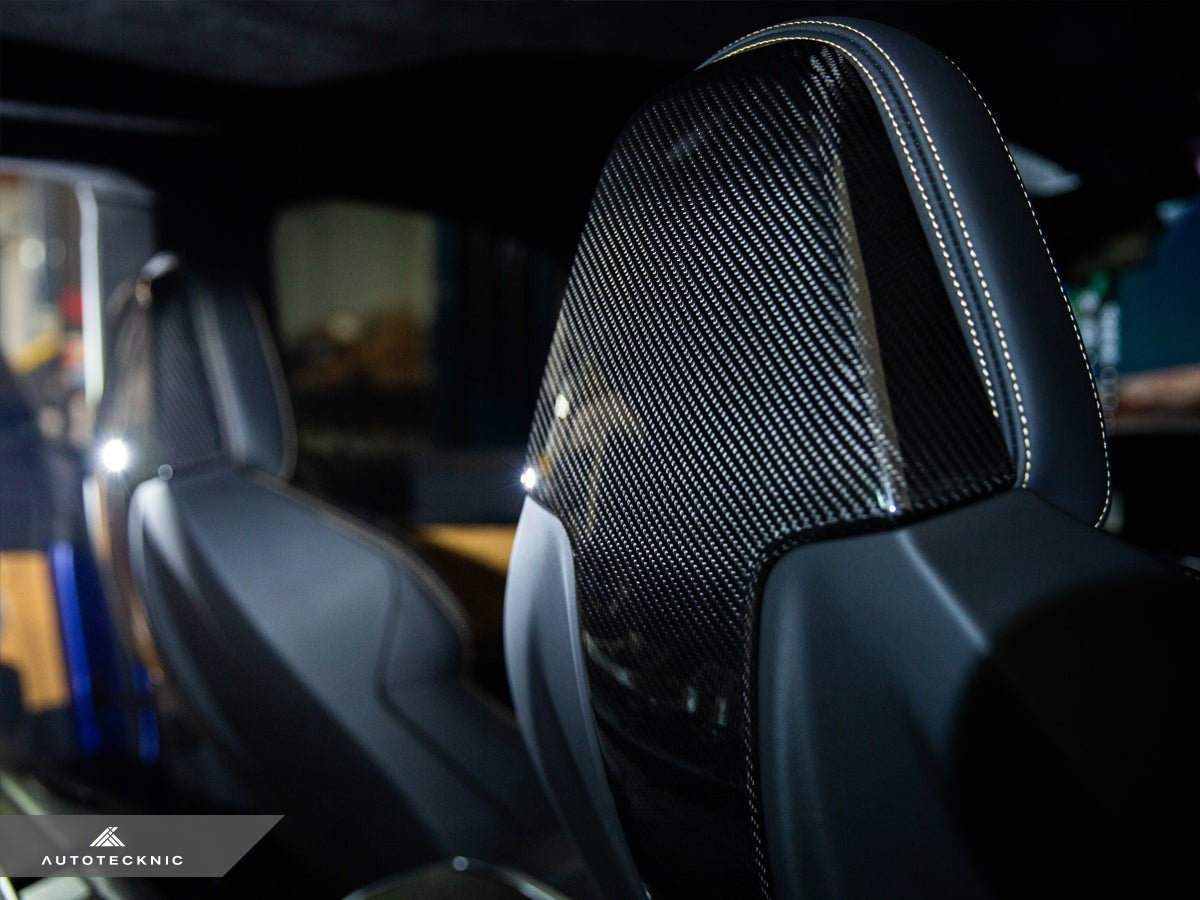 Dry Carbon Seat Back Cover Set - G87 M2