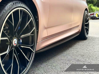 Dry Carbon Fiber Side Skirt Extension Set - F90 M5 | G30 5-Series