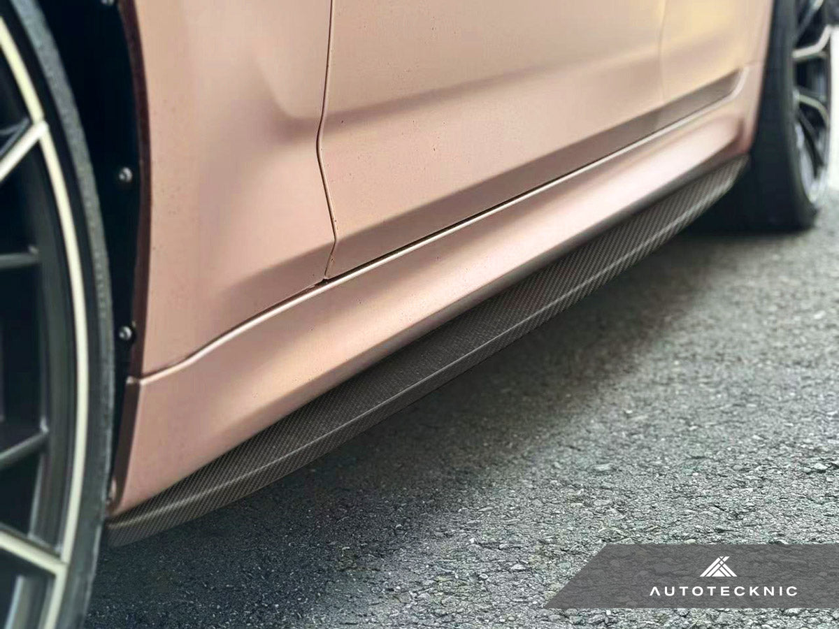 Dry Carbon Fiber Side Skirt Extension Set - F90 M5 | G30 5-Series