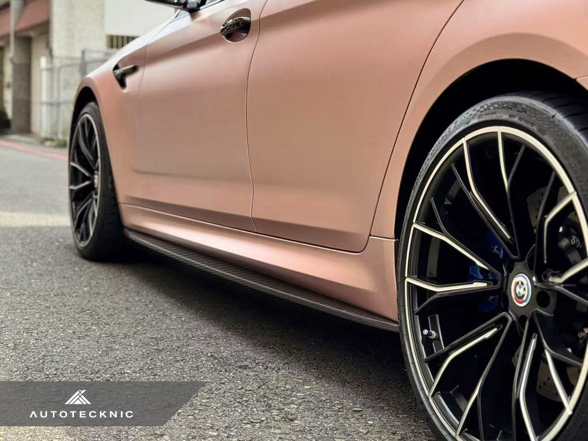 Dry Carbon Fiber Side Skirt Extension Set - F90 M5 | G30 5-Series