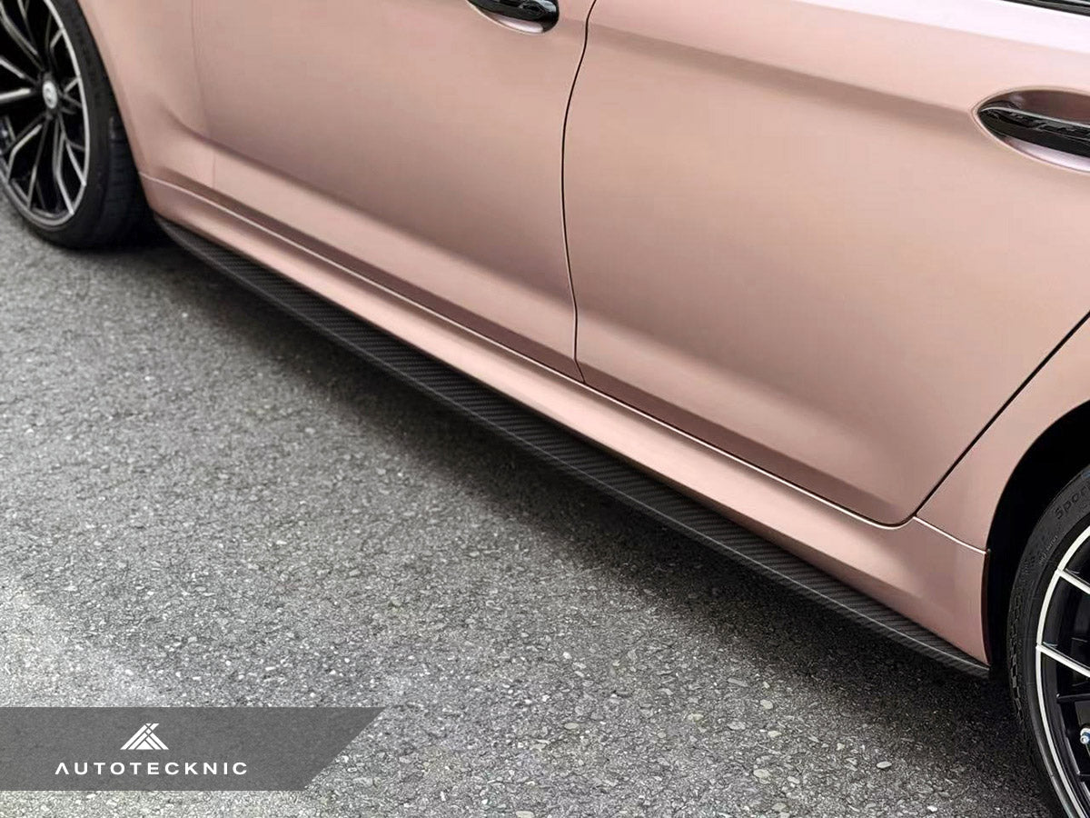 Dry Carbon Fiber Side Skirt Extension Set - F90 M5 | G30 5-Series