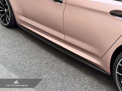 Dry Carbon Fiber Side Skirt Extension Set - F90 M5 | G30 5-Series