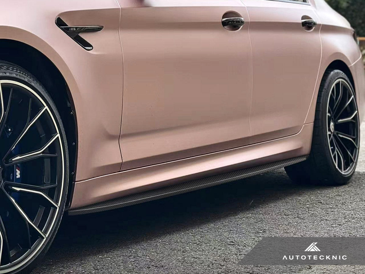 Dry Carbon Fiber Side Skirt Extension Set - F90 M5 | G30 5-Series