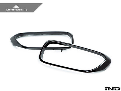 Gloss Black Front Grille Surround Set - F90 M5