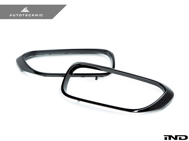 Gloss Black Front Grille Surround Set - F90 M5