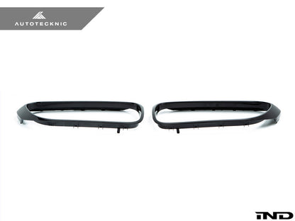 Gloss Black Front Grille Surround Set - F90 M5